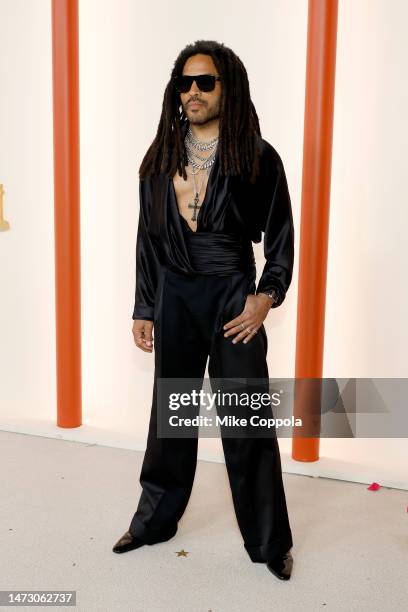 Lenny Kravitz attends the 95th Annual Academy Awards on March 12, 2023 in Hollywood, California.