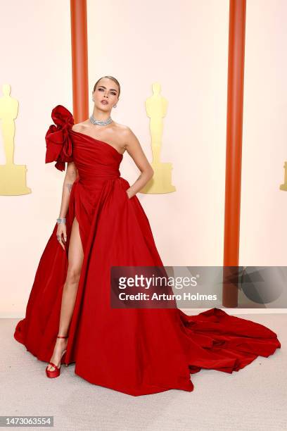 Cara Delevingne attends the 95th Annual Academy Awards on March 12, 2023 in Hollywood, California.