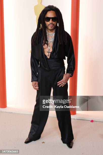Lenny Kravitz attends the 95th Annual Academy Awards on March 12, 2023 in Hollywood, California.
