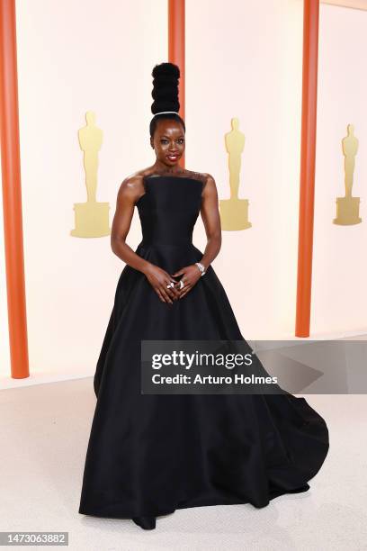 Danai Gurira attends the 95th Annual Academy Awards on March 12, 2023 in Hollywood, California.