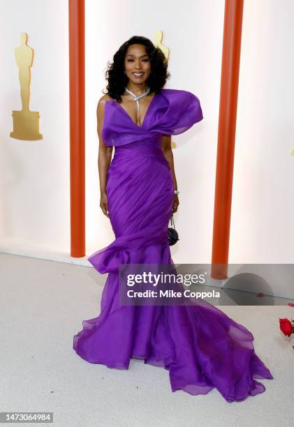 Angela Bassett attends the 95th Annual Academy Awards on March 12, 2023 in Hollywood, California.