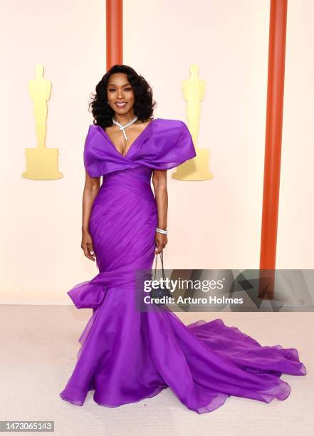 Angela Bassett attends the 95th Annual Academy Awards on March 12, 2023 in Hollywood, California.