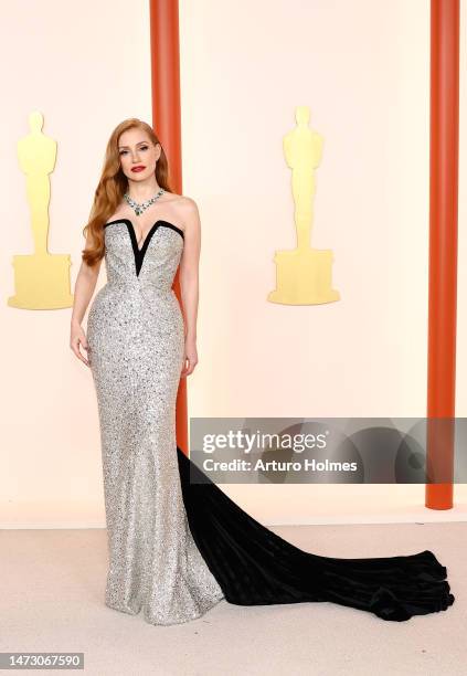 Jessica Chastain attends the 95th Annual Academy Awards on March 12, 2023 in Hollywood, California.