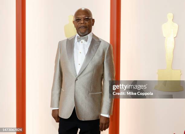 Samuel L. Jackson attends the 95th Annual Academy Awards on March 12, 2023 in Hollywood, California.