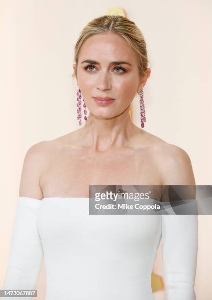 Emily Blunt attends the 95th Annual Academy Awards on March 12, 2023 in Hollywood, California.