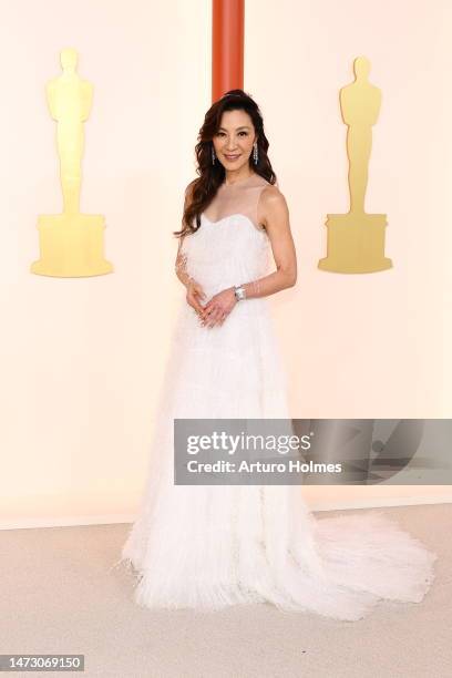 Michelle Yeoh attends the 95th Annual Academy Awards on March 12, 2023 in Hollywood, California.