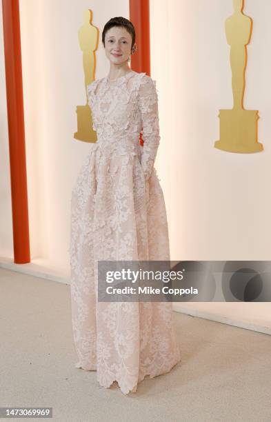 Andrea Riseborough attends the 95th Annual Academy Awards on March 12, 2023 in Hollywood, California.