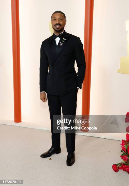 Michael B. Jordan attends the 95th Annual Academy Awards on March 12, 2023 in Hollywood, California.