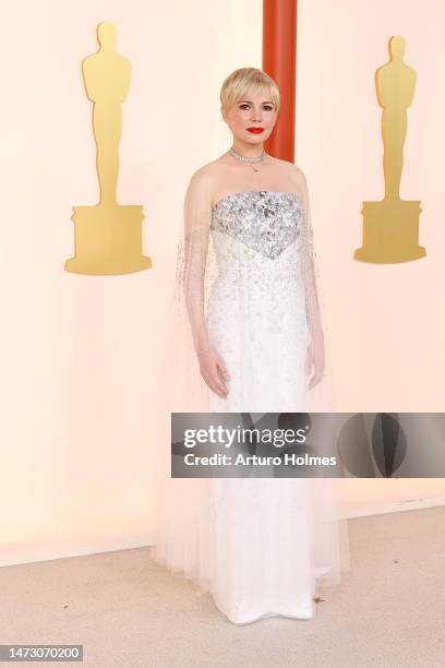 Michelle Williams attends the 95th Annual Academy Awards on March 12, 2023 in Hollywood, California.