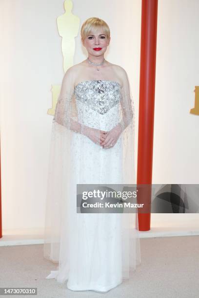 Michelle Williams attends the 95th Annual Academy Awards on March 12, 2023 in Hollywood, California.