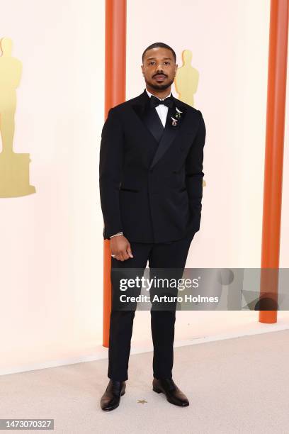 Michael B. Jordan attends the 95th Annual Academy Awards on March 12, 2023 in Hollywood, California.