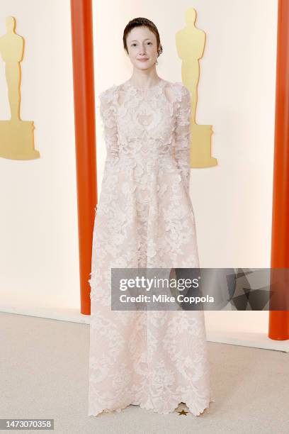 Andrea Riseborough attends the 95th Annual Academy Awards on March 12, 2023 in Hollywood, California.