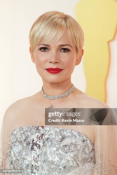 Michelle Williams attends the 95th Annual Academy Awards on March 12, 2023 in Hollywood, California.