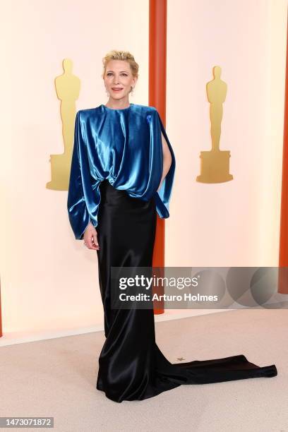 Cate Blanchett attends the 95th Annual Academy Awards on March 12, 2023 in Hollywood, California.