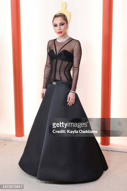 Lady Gaga attends the 95th Annual Academy Awards on March 12, 2023 in Hollywood, California.