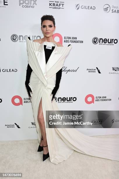 Lisa Rinna attends the Elton John AIDS Foundation's 31st Annual Academy Awards Viewing Party on March 12, 2023 in West Hollywood, California.