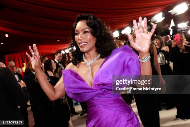 Angela Bassett attends the 95th Annual Academy Awards on March 12, 2023 in Hollywood, California.