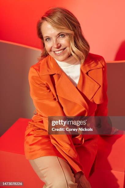 Katie Couric visits the IMDb Portrait Studio at SXSW 2023 on March 12, 2023 in Austin, Texas.