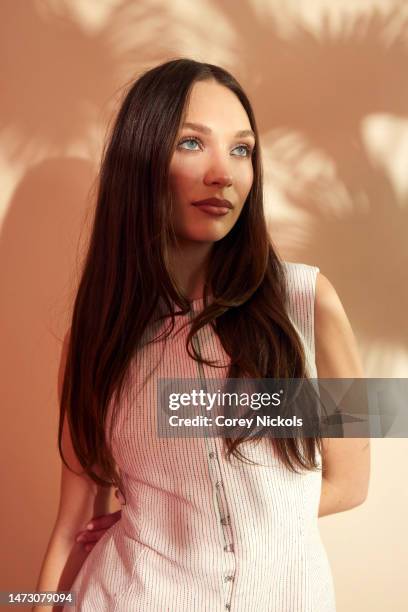 Maddie Ziegler visits the IMDb Portrait Studio at SXSW 2023 on March 12, 2023 in Austin, Texas.