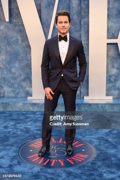 Matt Bomer attends the 2023 Vanity Fair Oscar Party Hosted By Radhika Jones at Wallis Annenberg Center for the Performing Arts on March 12, 2023 in...