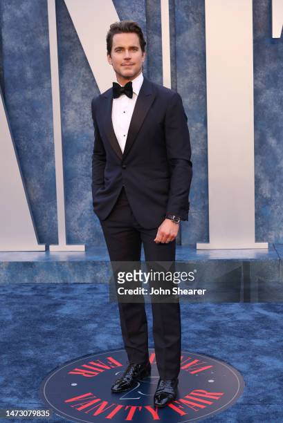 Matt Bomer attends the 2023 Vanity Fair Oscar Party Hosted By Radhika Jones at Wallis Annenberg Center for the Performing Arts on March 12, 2023 in...