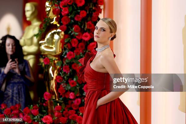 Cara Delevingne attends the 95th Annual Academy Awards on March 12, 2023 in Hollywood, California.