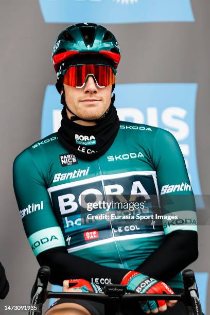 Sam Bennett of Ireland during the 81st Paris - Nice 2023 - Stage 2 on March 6, 2023 in Fontainebleau, France.