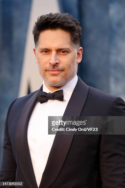 Joe Manganiello attends the 2023 Vanity Fair Oscar Party Hosted By Radhika Jones at Wallis Annenberg Center for the Performing Arts on March 12, 2023...