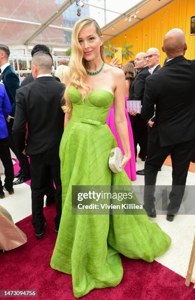 Petra Nemcova attends the Elton John AIDS foundation annual viewing party with Tequila Don Julio at West Hollywood Park on March 12, 2023 in West...