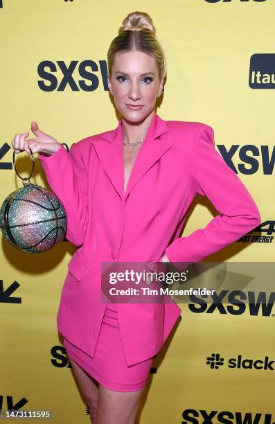 Heather Morris attends the world premiere of "Cora Bora" during the 2023 SXSW Conference and Festival - Day 3 at the Stateside Theatre on March 12,...