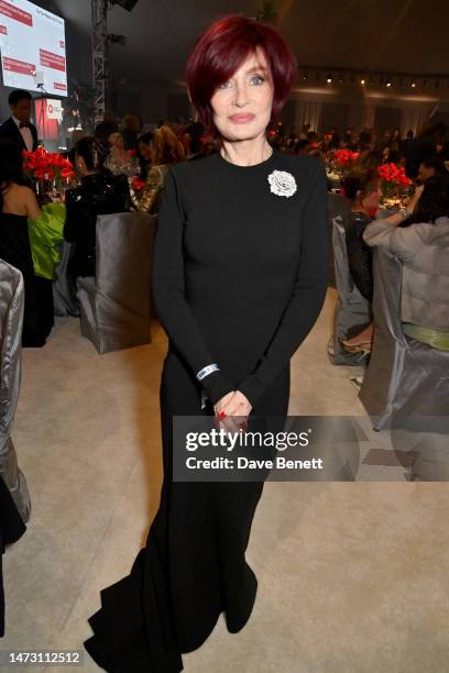 Sharon Osbourne attends the Elton John AIDS Foundation's 31st Annual Academy Awards Viewing Party on March 12, 2023 in West Hollywood, California.