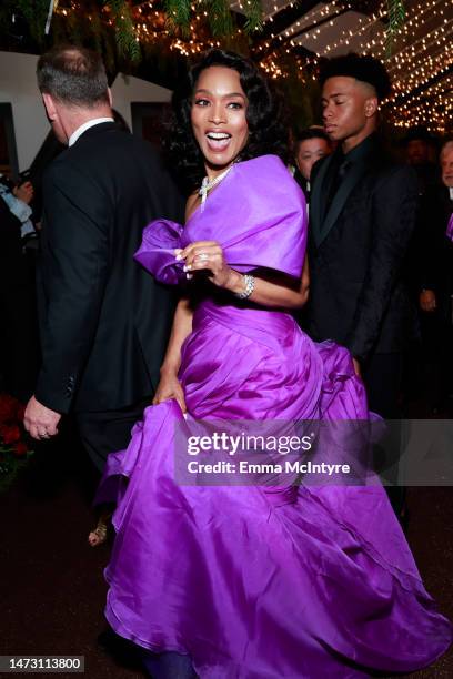 Angela Bassett attends the Governors Ball during the 95th Annual Academy Awards at Dolby Theatre on March 12, 2023 in Hollywood, California.