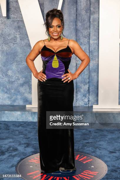 Sheryl Lee Ralph attends the 2023 Vanity Fair Oscar Party Hosted By Radhika Jones at Wallis Annenberg Center for the Performing Arts on March 12,...