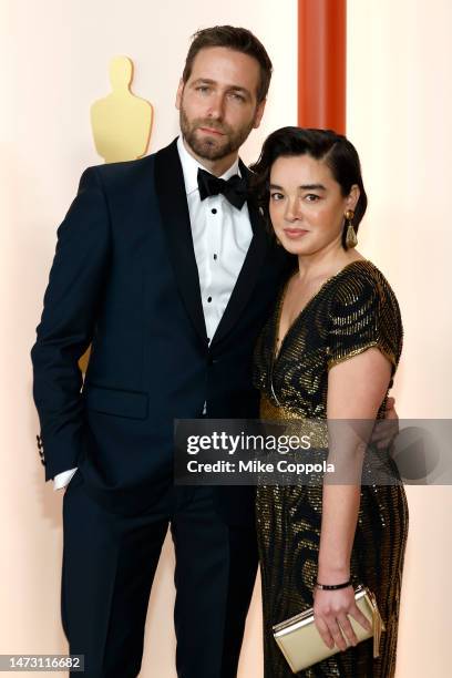 Paul Rogers and Becky Rogers attend the 95th Annual Academy Awards on March 12, 2023 in Hollywood, California.