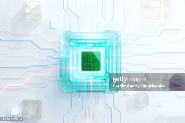 sustainable microchip - technologie verte photos et images de collection