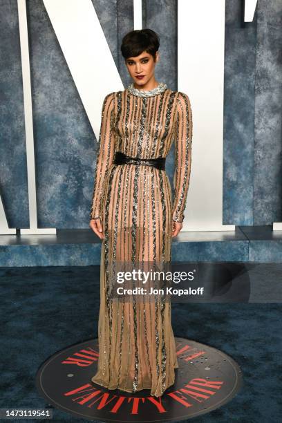 Sofia Boutella attends the 2023 Vanity Fair Oscar Party Hosted By Radhika Jones at Wallis Annenberg Center for the Performing Arts on March 12, 2023...