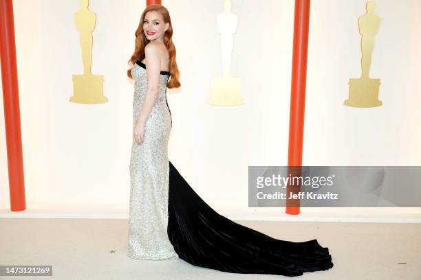 Jessica Chastain attends the 95th Annual Academy Awards on March 12, 2023 in Hollywood, California.