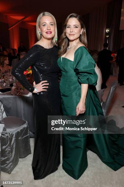 Sophia Bush attends the Elton John AIDS Foundation's 31st Annual Academy Awards Viewing Party on March 12, 2023 in West Hollywood, California.