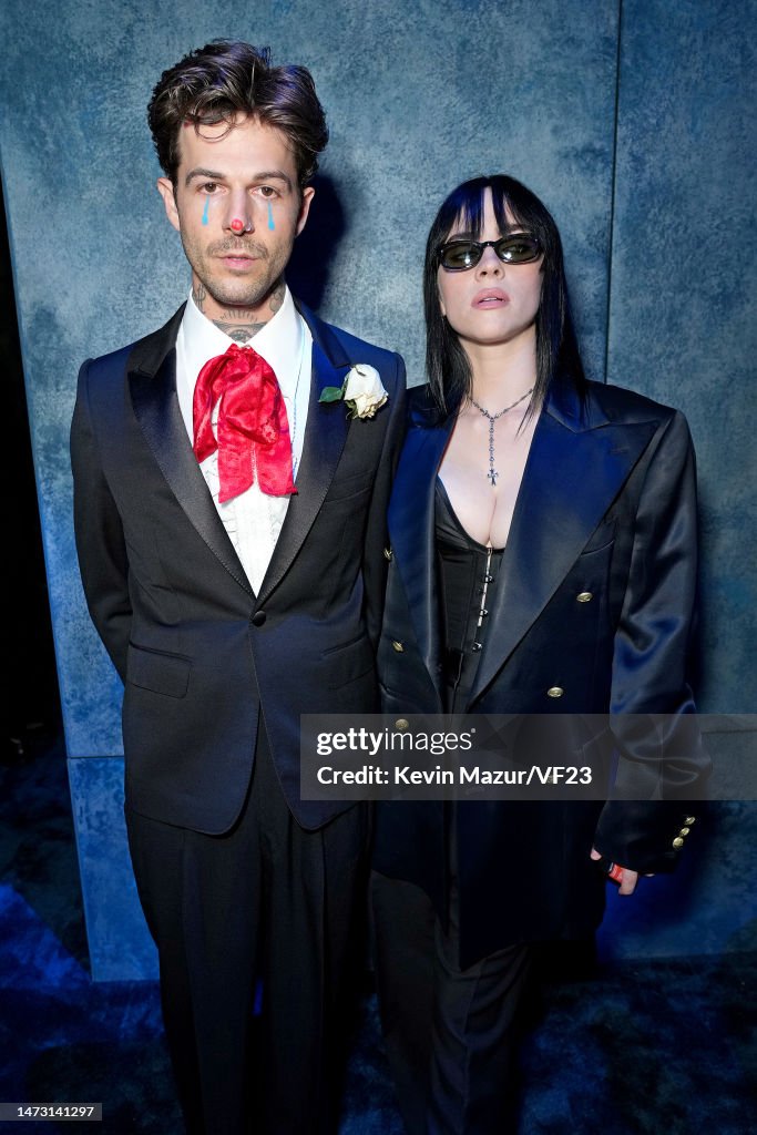 Jesse Rutherford and Billie Eilish attend the 2023 Vanity