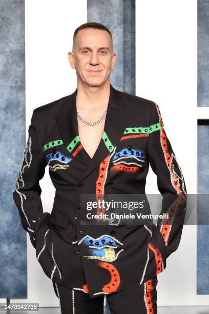 Jeremy Scott attends the 2023 Vanity Fair Oscar Party hosted by Radhika Jones at Wallis Annenberg Center for the Performing Arts on March 12, 2023 in...