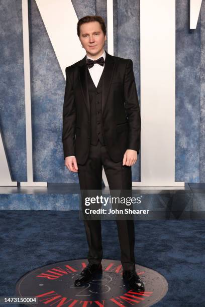 Paul Dano attends the 2023 Vanity Fair Oscar Party Hosted By Radhika Jones at Wallis Annenberg Center for the Performing Arts on March 12, 2023 in...