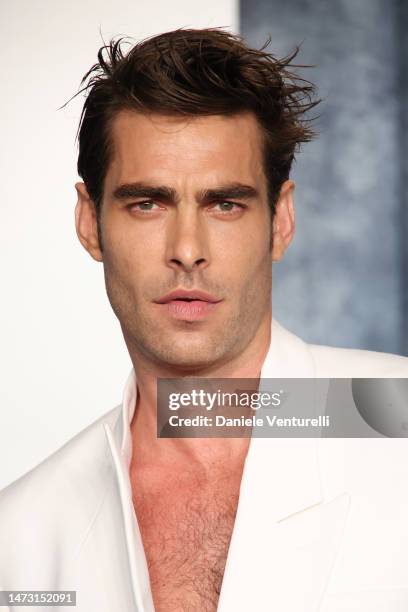 Jon Kortajarena attends the 2023 Vanity Fair Oscar Party hosted by Radhika Jones at Wallis Annenberg Center for the Performing Arts on March 12, 2023...