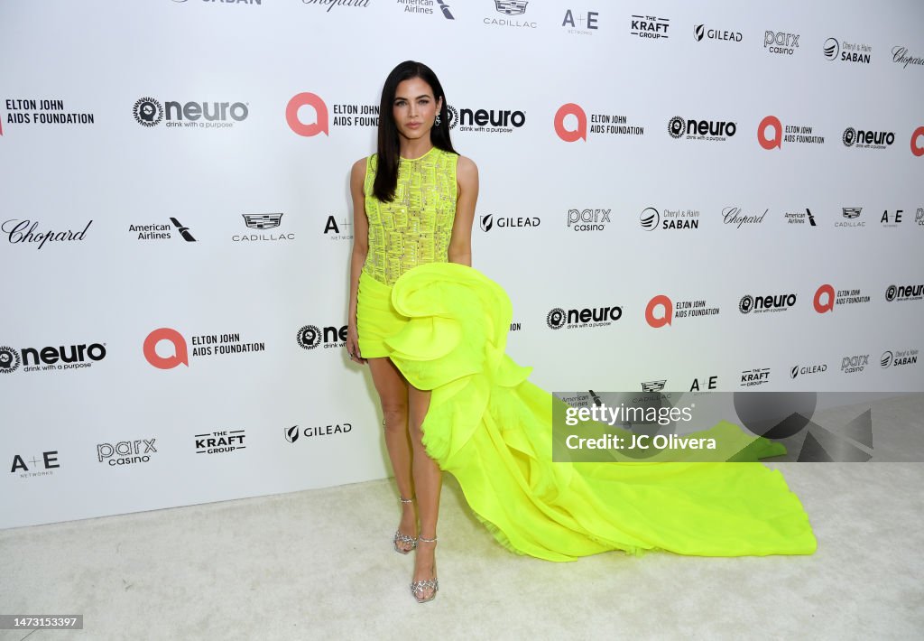 Jenna Dewan attends the Elton John AIDS Foundation's 31st Annual