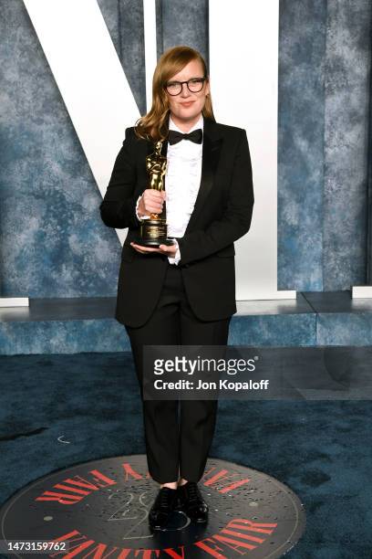 Sarah Polley attends the 2023 Vanity Fair Oscar Party Hosted By Radhika Jones at Wallis Annenberg Center for the Performing Arts on March 12, 2023 in...