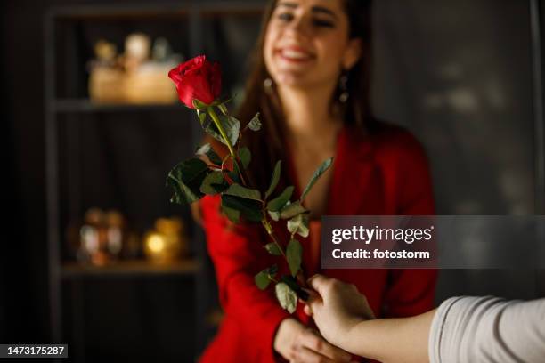 Had Giving Red Roses 1,059 Giving Red Roses Stock Photos, High-Res Pictures, and Images ...