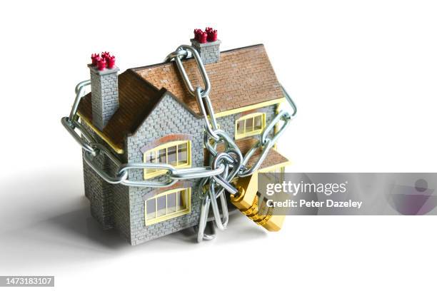 home foreclossure and repossession - bailiff stock pictures, royalty-free photos & images