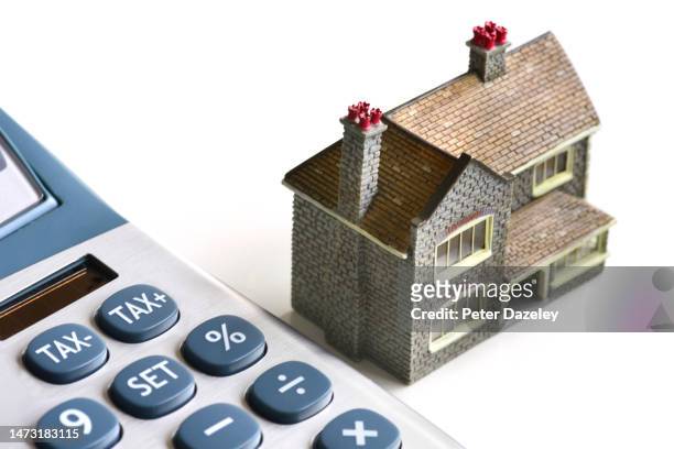 domestic house, tax implications - inheritance tax stock pictures, royalty-free photos & images