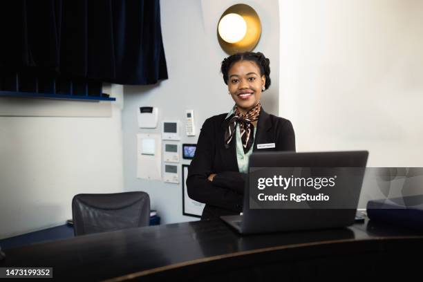 Hotel Receptionist Job Using Computer Hotel Worker On Computer Photos and Premium High Res Pictures - Getty ...