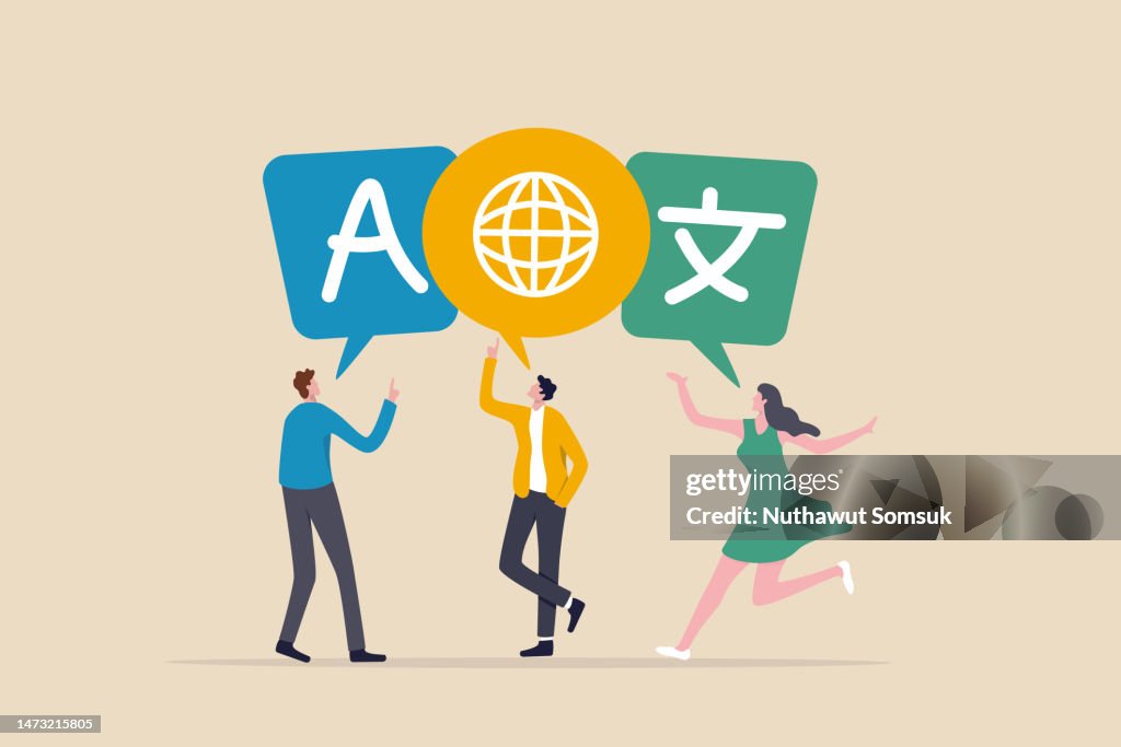 Language Talking Language Learning Translation Or International Communication Global Or ...