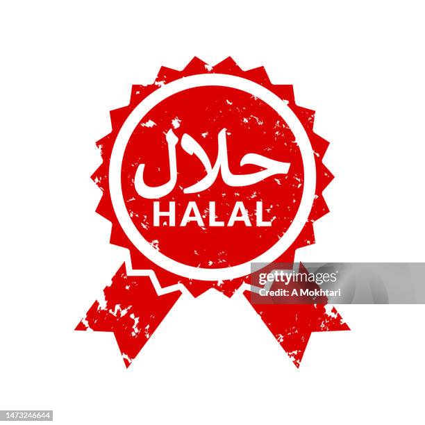 icone halal and cocarde. - kosher certified stock illustrations